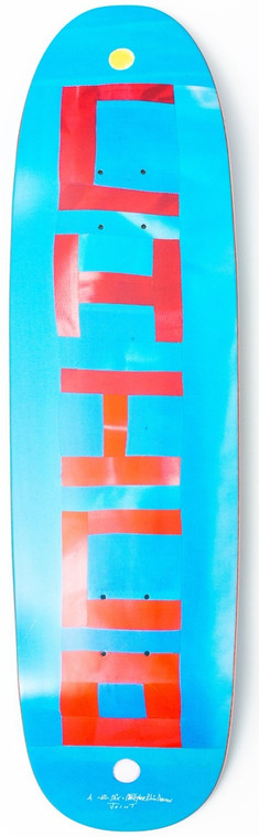 Chico Stix Wolf/strawberry Moon Big Boy Jr Shaped Deck 8.75 - Skateboard Deck