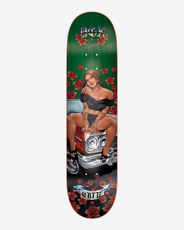 Dgk Ortiz Around The Way Deck 8.1 - Skateboard Deck
