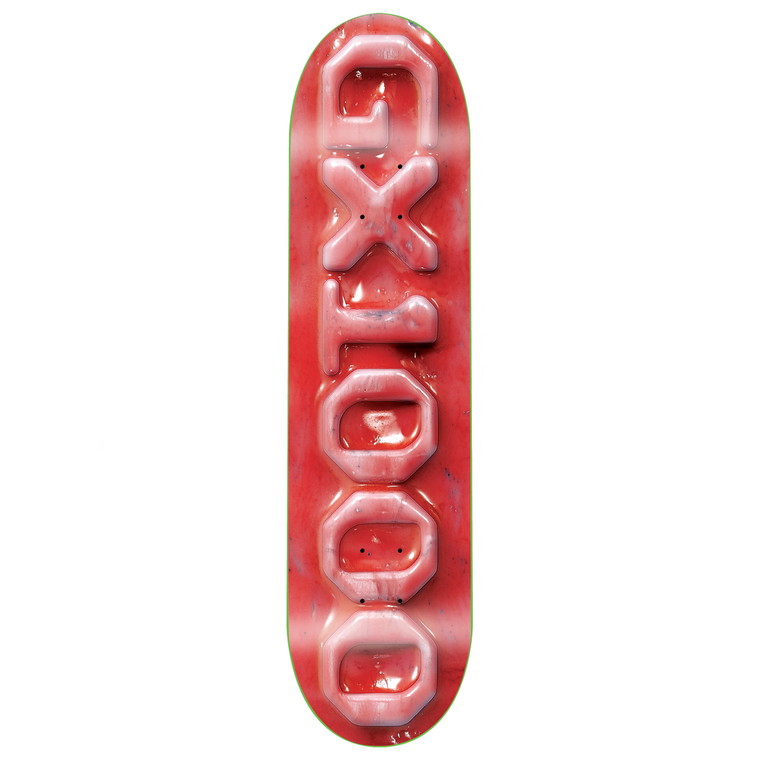 Gx1000 Team Ceramic Red Deck 8.75 - Skateboard Deck