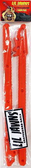 Lil Jawns X Heroin Chainsaws Rails Orange - Skateboard Rails