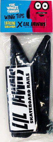 Lil Jawns X Heroin Wingee Thingee Wing Tips Black - Skateboard Rails