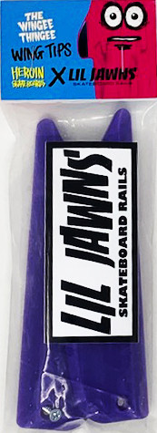 Lil Jawns X Heroin Wingee Thingee Wing Tips Purple - Skateboard Rails