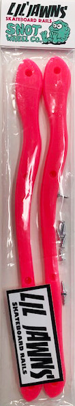 Lil Jawns X Snot Wheels Drip Rails Pink - Skateboard Rails