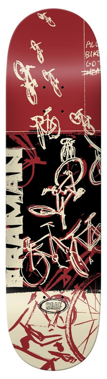 Real Praman Bike Purgatory Deck 8.25 - Skateboard Deck