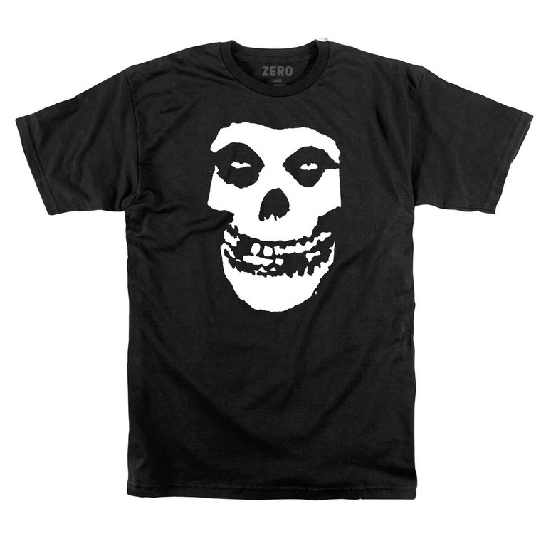 Zero Misfits Fiend Black Ss M - Skateboard Tshirt