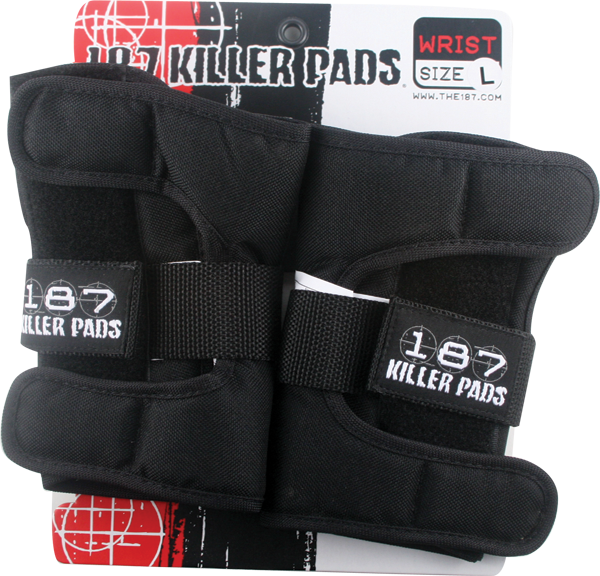 187 - Wrist Guard M - Black - Skateboard Pads