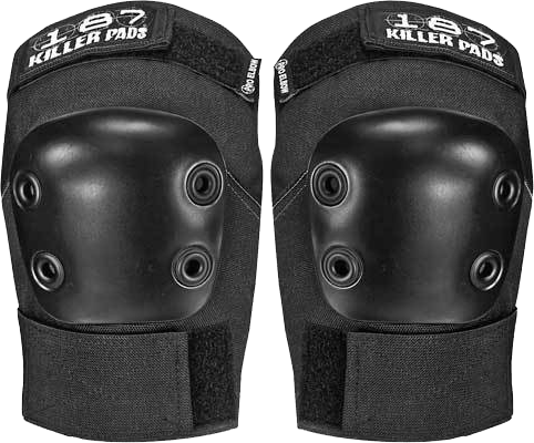 187 - Pro Elbow Pads L - Black - Skateboard Pads