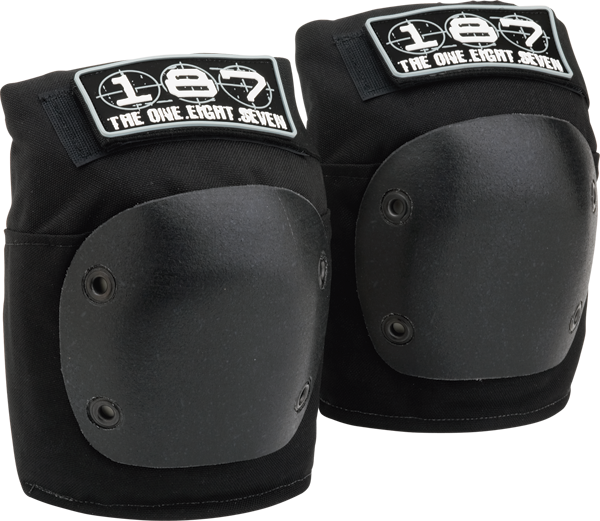 187 - Fly Knee Pads L - Black - Skateboard Pads