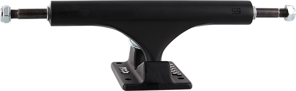 Ace - High Truck 55 / 6.375 Black - (Pair) Skateboard Trucks