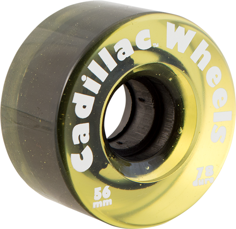 Cadillac - 56mm Beer Cl.yellow - (Set of Four) Skateboard Wheels
