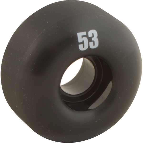 Essentials - Black 53mm Ppp - (Set of Four) Skateboard Wheels