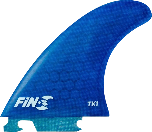 Fin-s - - S Tk - 1 Honeycomb Blue 3 Fins - Surfboard Fins