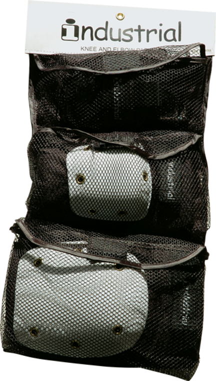 Industral Trucks - 3pc Pad Set Xs - Blk / Wht Cap Ppp - Skateboard Pads
