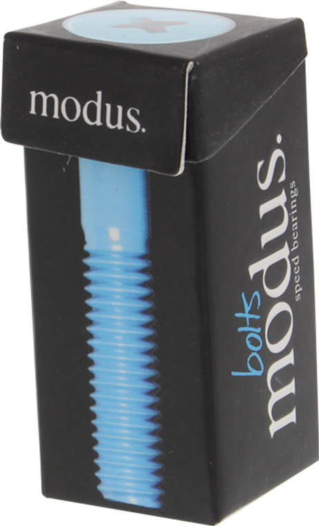 Modus - 1 - 1 / 4" Phillips Hardware Blk / Blue Single Set