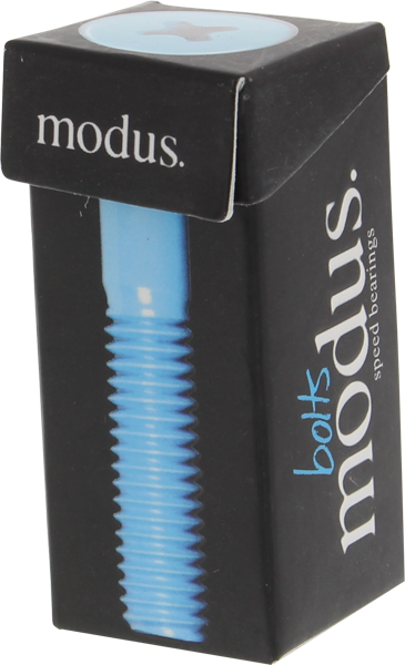 Modus - 1 - 1 / 2" Phillips Hardware Blk / Blue Single Set