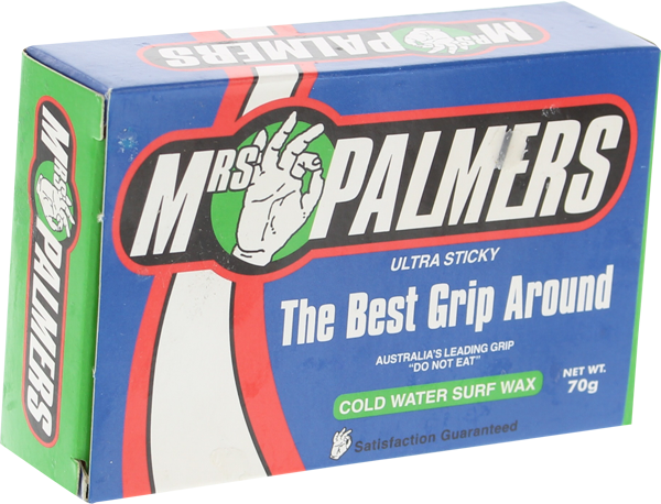 Mrs Palmers - Palmers Wax Cold Single Bar - Surfboard Wax