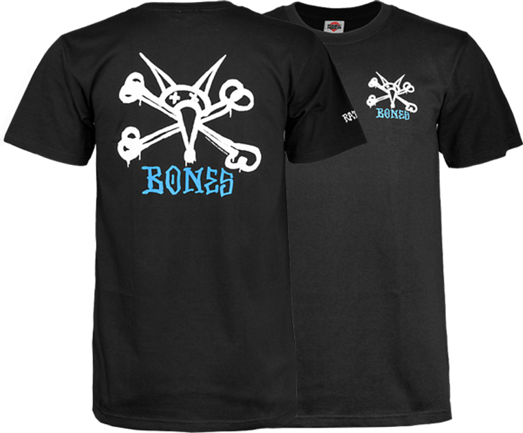 Powell Peralta - Rat Bones Yth Ss S - Black - Youth Tshirt