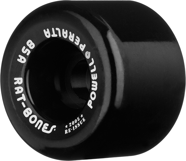Powell Peralta - Rat Bones Black 85a 60mm - (Set of Four) Skateboard Wheels