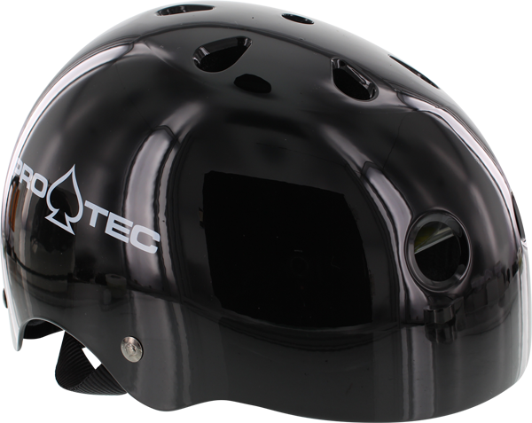 Pro Tec - (cpsc)classic Gloss Blk - Xl Helmet - Skateboard Helmet
