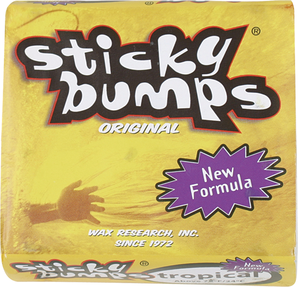 Sticky Bumps - Original Tropical Single Bar - Surfboard Wax