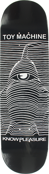Toy Machine - Toy Division Deck 8.5 Black - Skateboard Deck