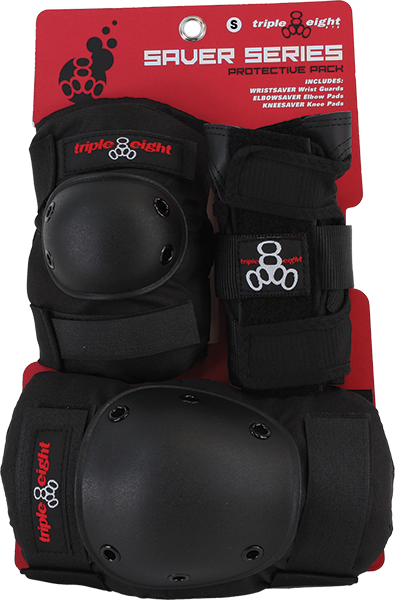 Triple Eight - 8 Saver 3 k Pads Sm Knee / Elbow / Wrist - Skateboard Pads