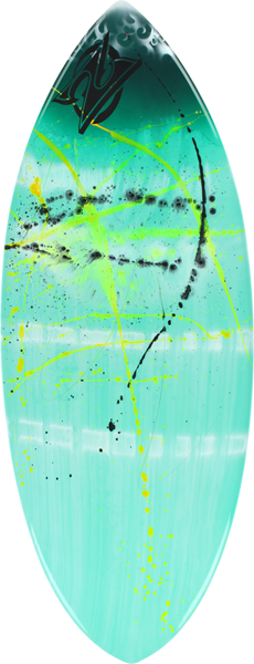 Zap - Pro Medium Skimboard - 52x20.25 Assorted Color