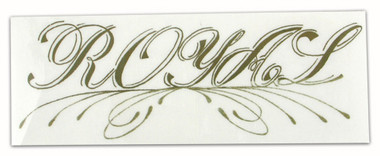 Royal Script Sticker - Ground and Sea