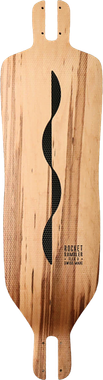 Rocket Rambler Rocket - Ldp Rambler V2 Flex I Deck-9.7x35.9 - Longboard Skateboard ...