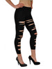 Capri Leggings - Front Slashed (Miss and Miss Plus Sizes)