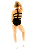 VF-Sport - One Piece Swimsuit, Black T Slash Panels Top