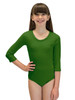 VF-Sport Girl Top - Scoop Neck Children Body Bodysuit 3/4 Sleeve