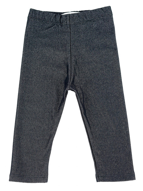 Capri Leggings - Toddler Girls, Knit Denim