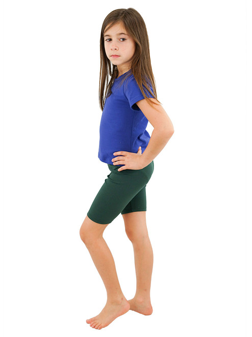 Legging Shorts - Girls, Biker Length, Cotton