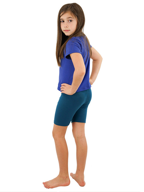 Legging Shorts - Girls, Biker Length, Cotton - VF-Sport