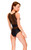 VF-Sport - One Piece Swimsuit, Black Mesh Panels Top