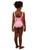 Swimwear - Girls One-piece, Scoop Back