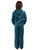 Velour Hoodie Set - Girls Jacket With Pant, Pockets, Zipper Open