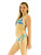 VF-Sport Women Swimsuit - Bikini set. Candy Cream Prints Halter String Triangle