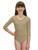 VF-Sport Girl Top - Scoop Neck Children Body Bodysuit 3/4 Sleeve