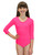 VF-Sport Girl Top - Scoop Neck Children Body Bodysuit 3/4 Sleeve