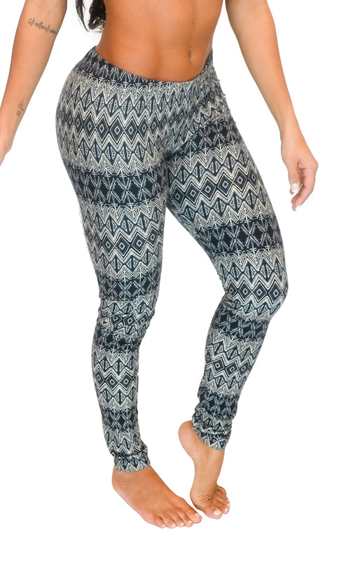 Leggings - Aztec Print (Junior and Junior Plus Sizes)