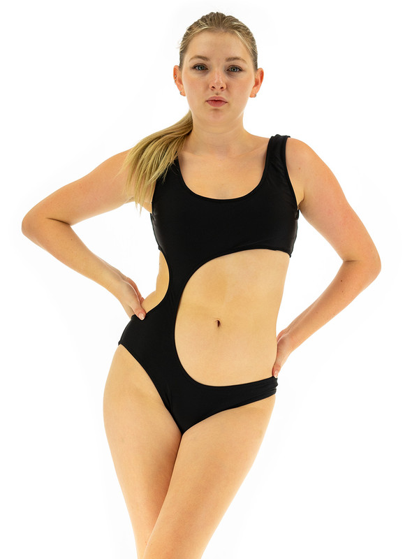 VF-Sport Women Swimsuit - Cutout One-Piece Bathing Suit
