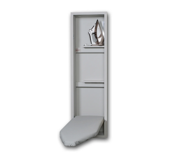 Iron-A-Way Ironing Center - 42" Built In Ironing Board With Storage - Right Hinged Door - Non Electric - Thumbnail 2