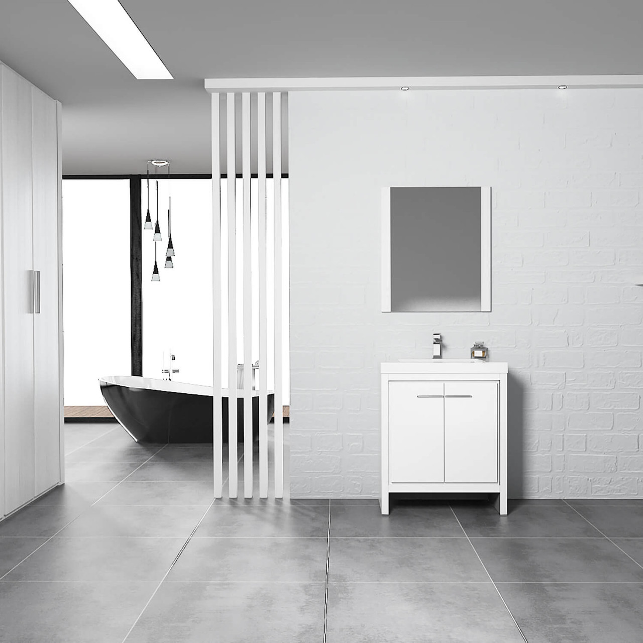 Blossom Milan Freestanding Bathroom Vanity - Thumbnail 3