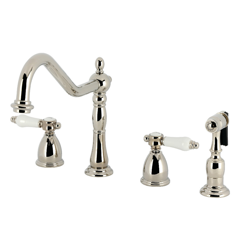 Kingston Brass Bel-Air Double-Handle Widespread Kitchen Faucet