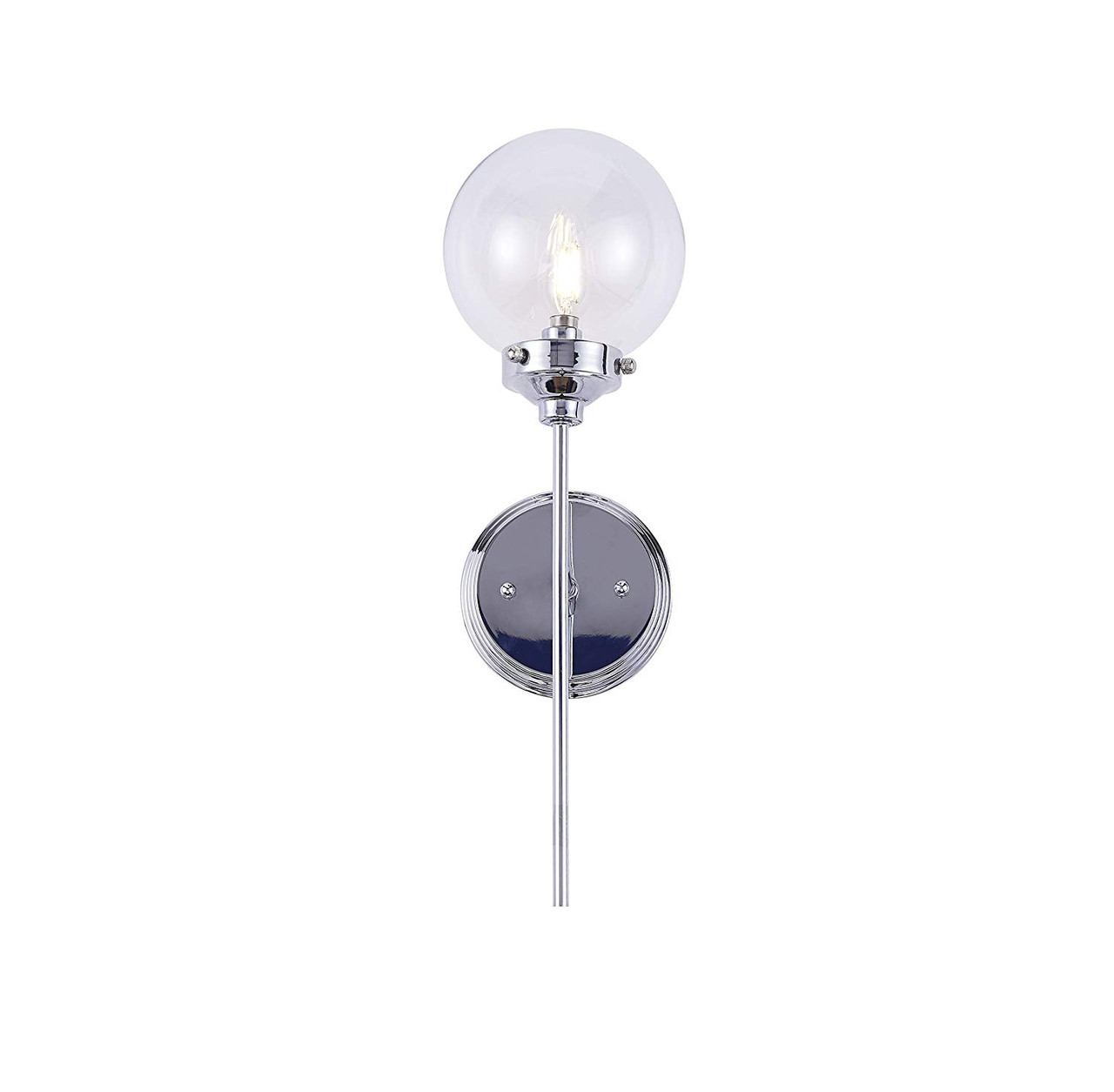 Vanity Art 10104CH Modern Globe 4 Light Vanity Light - Chrome