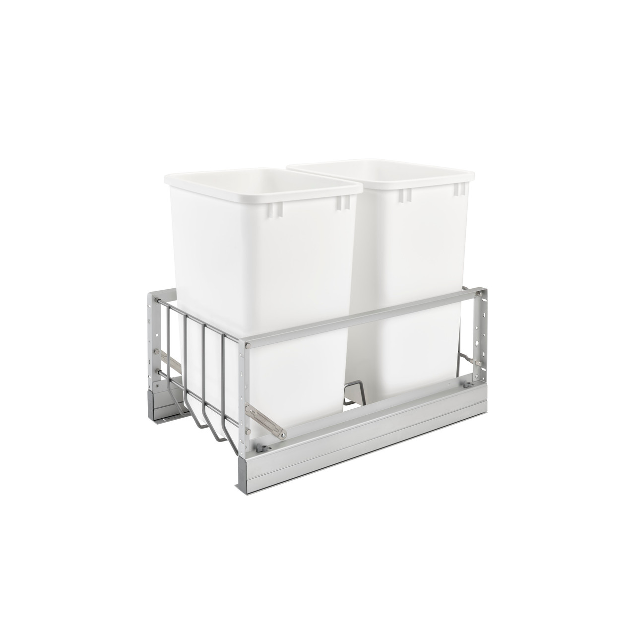 Rev-A-Shelf Double 27 Quart Pull-Out Waste Containers 5349-1527DM-2