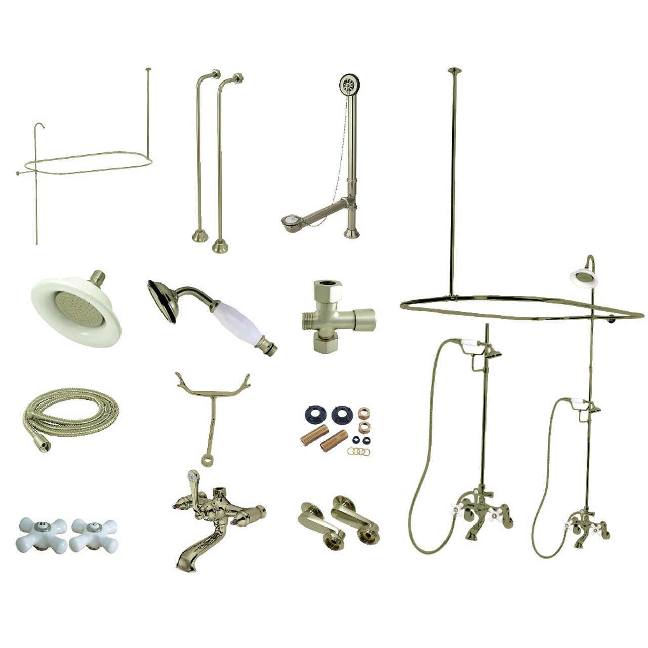 Bathroom - Bathroom Accessories - Shower Accessories - Clawfoot