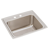 ELKAY  DLR2219102 Lustertone Classic Stainless Steel 22" x 19-1/2" x 10-1/8", 2-Hole Single Bowl Drop-in Sink